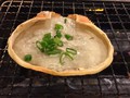 1番人気のカニ味噌甲羅焼き